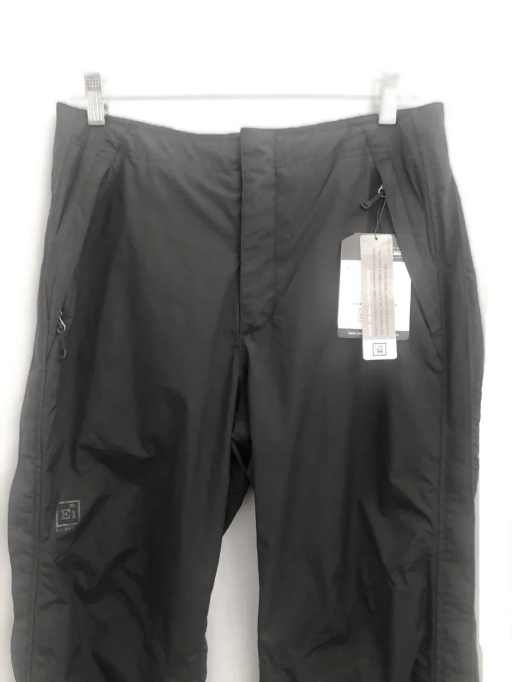 REI Black Waterproof Alpine Lake Rain Snow Pants Women's Size 10 NWT